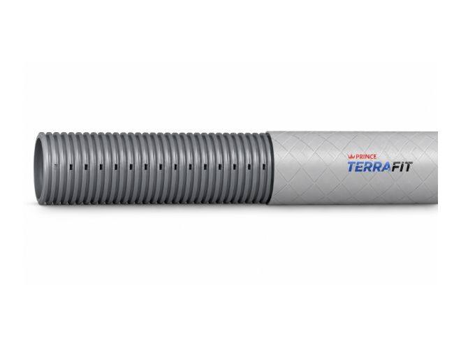 Perforated drainage pipe